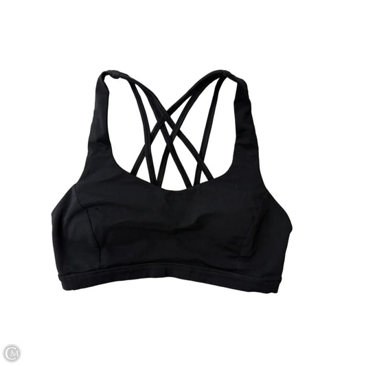 Athletic Bra By Lululemon In Black, Size: 8