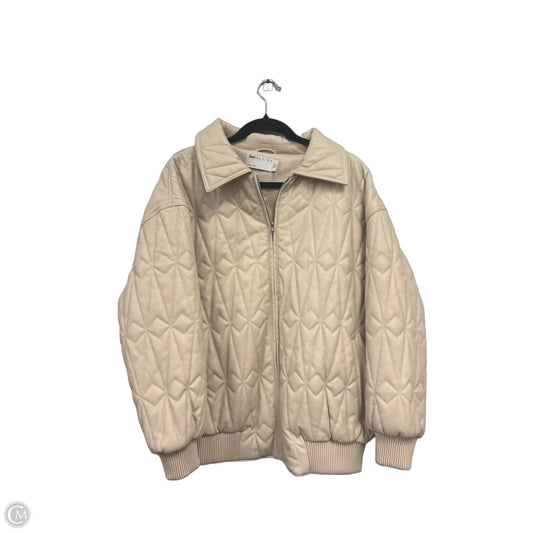 Jacket Puffer & Quilted By Asos In Tan, Size: 8
