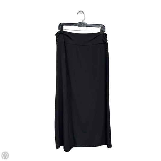 Skirt Maxi By Carole Little In Black, Size: L