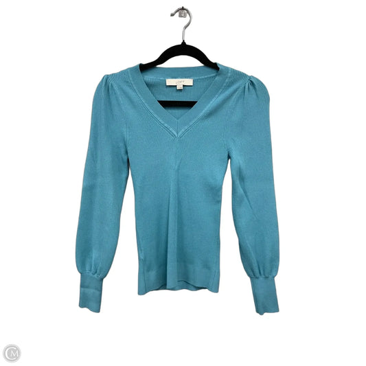 Sweater By Loft In Blue, Size: S
