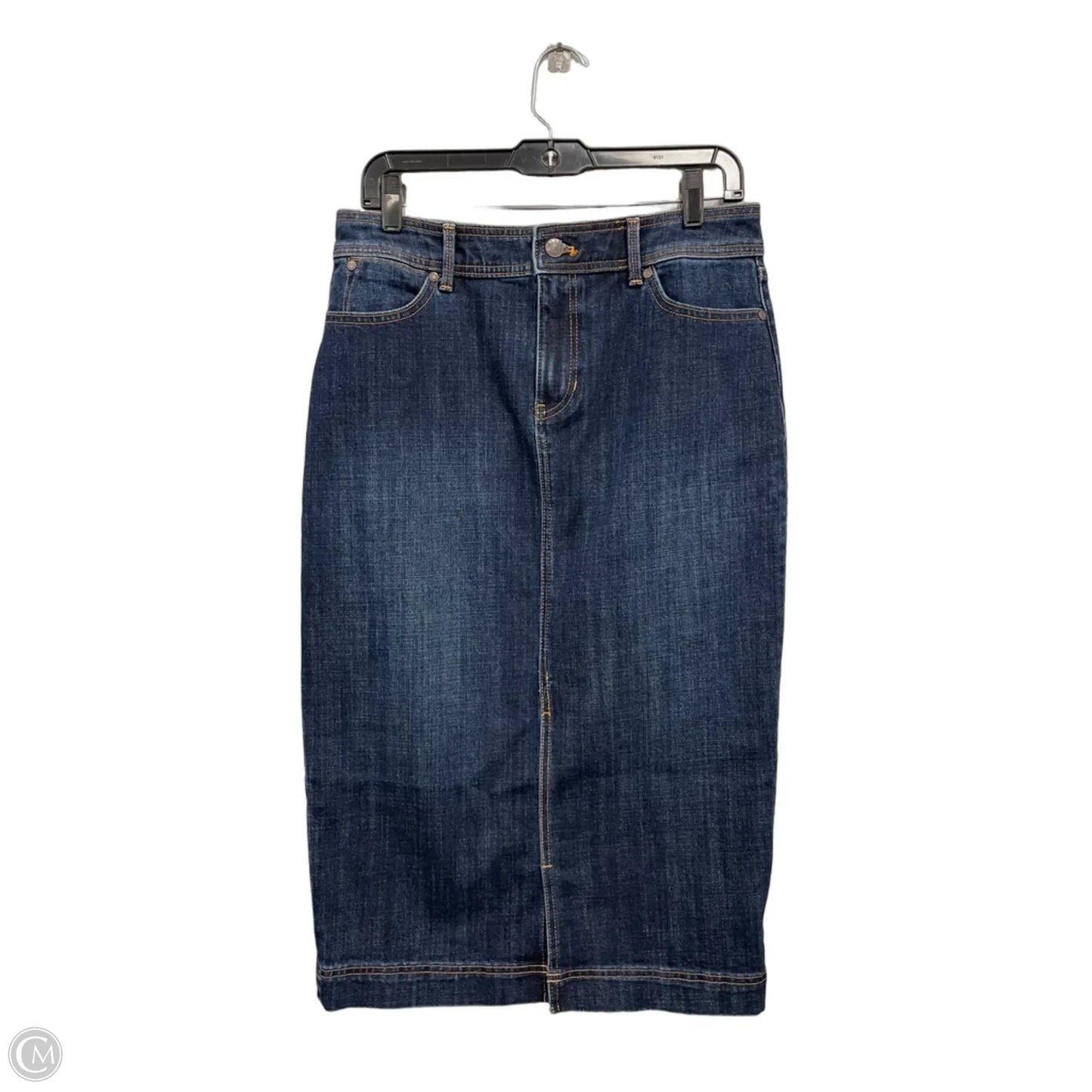 Skirt Midi By Talbots In Blue, Size: 6
