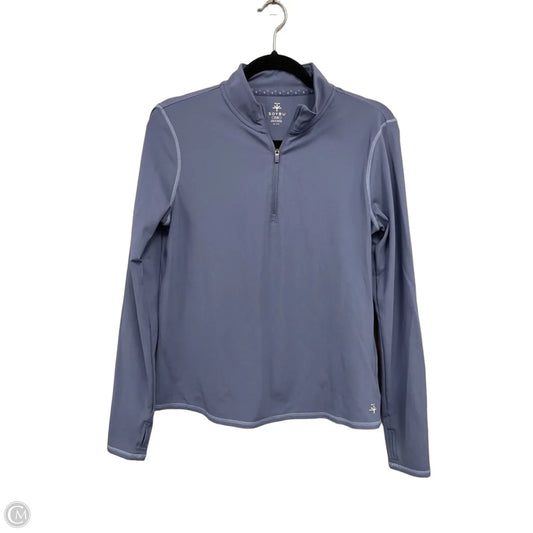 Athletic Jacket By Soybu In Blue, Size: S