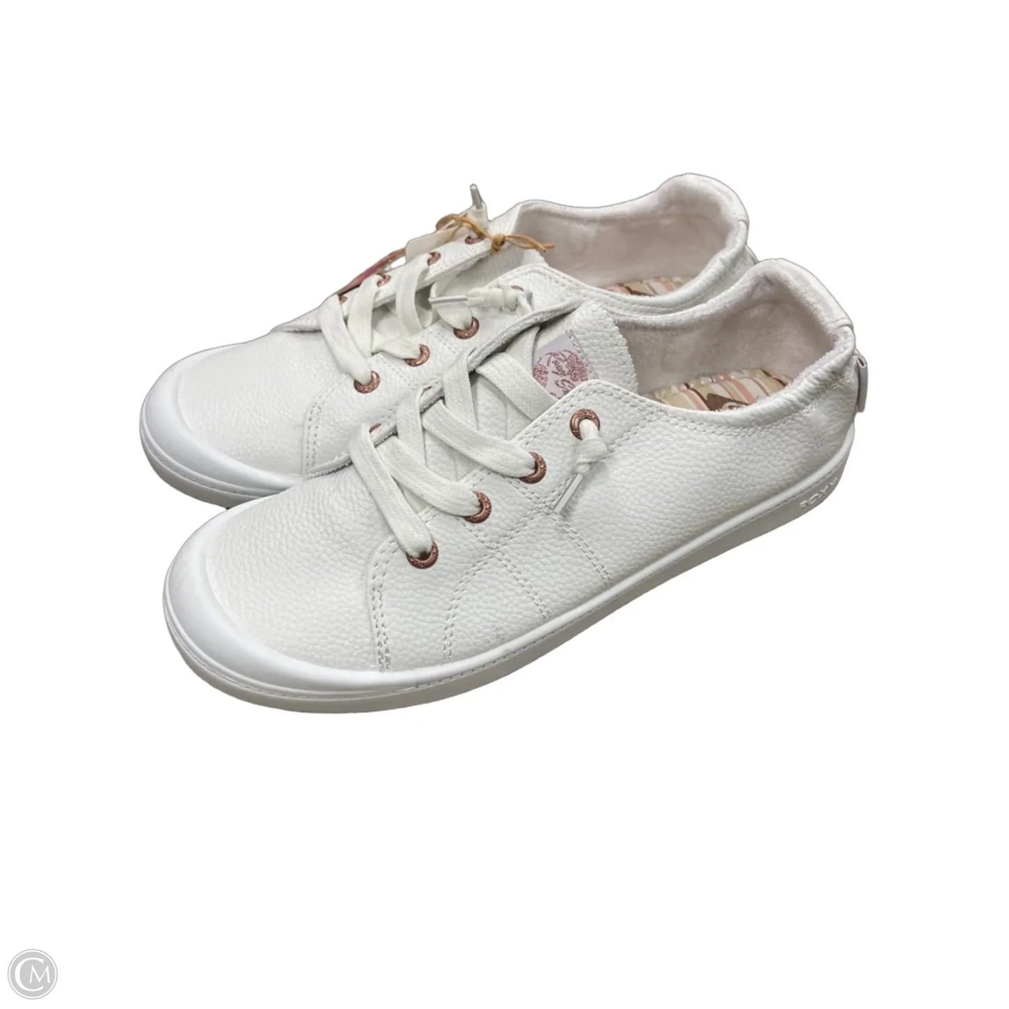 Shoes Sneakers By Roxy In White, Size: 9