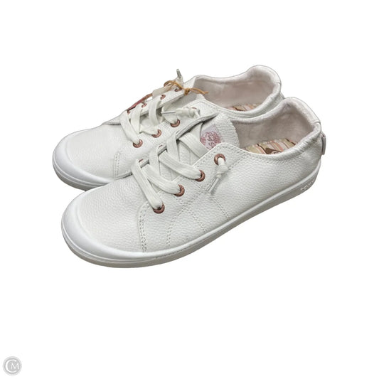 Shoes Sneakers By Roxy In White, Size: 9