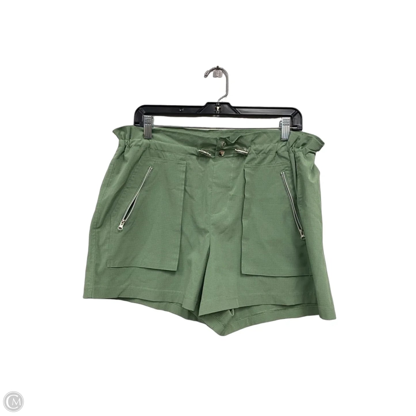Athletic Shorts By Te Verde In Green, Size: L