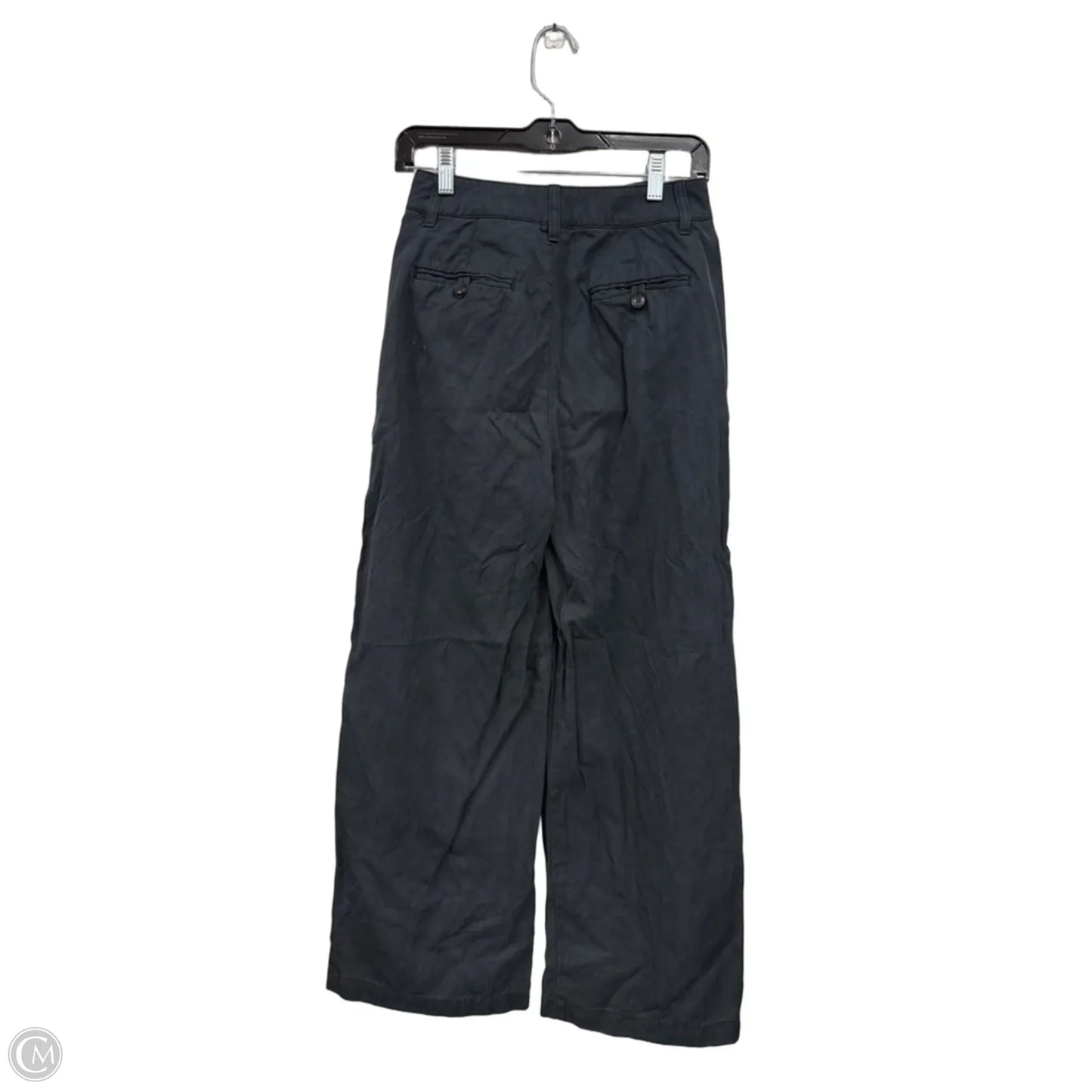 Pants Wide Leg By Madewell In Grey, Size: Xxs