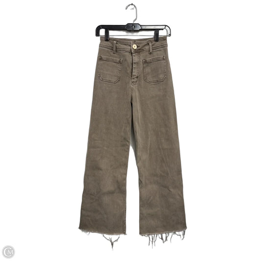Jeans Flared By Miou Muse In Brown, Size: S