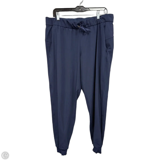 Athletic Pants By Lululemon In Navy, Size: 12