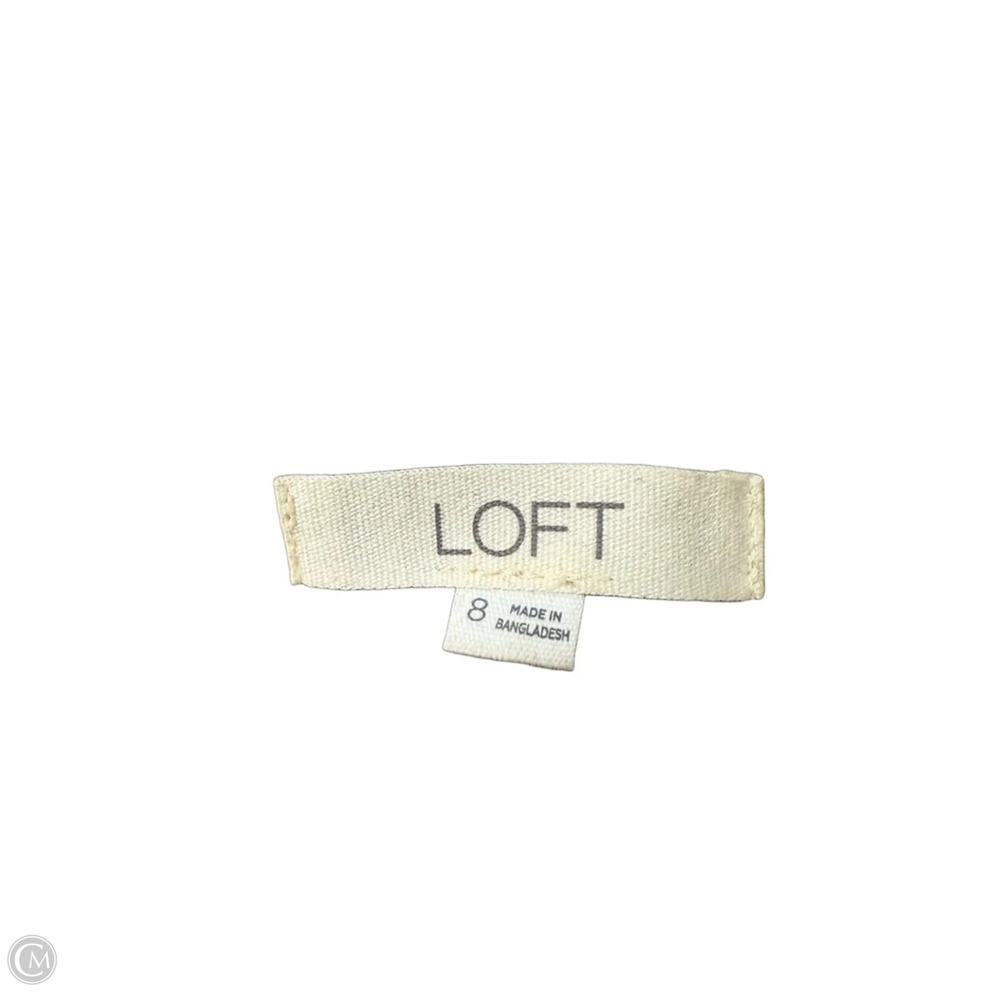 Pants Wide Leg By Loft In Tan, Size: 8