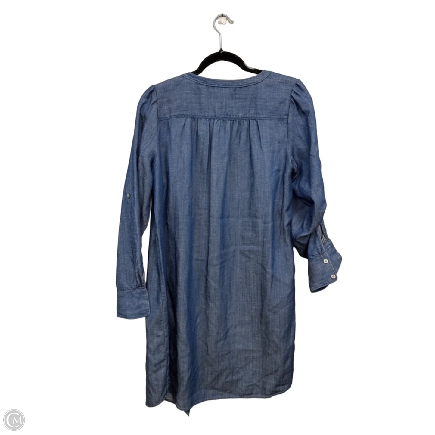 Dress Casual Midi By Loft In Blue, Size: S