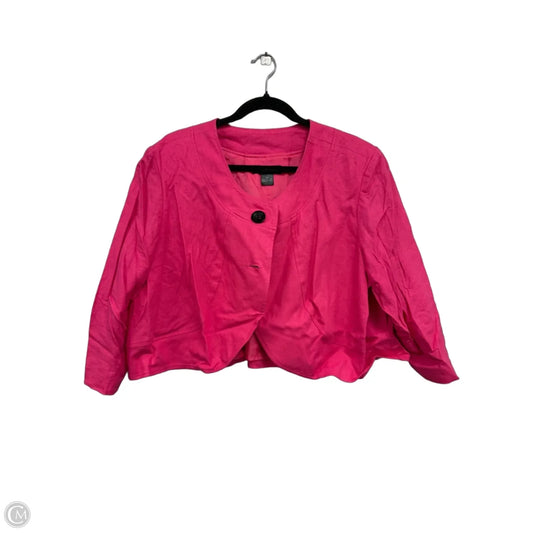 Blazer By Jessica Howard In Pink, Size: 20