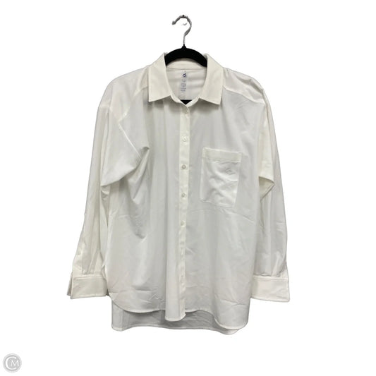 Blouse Long Sleeve By Lou And Grey In Cream, Size: S