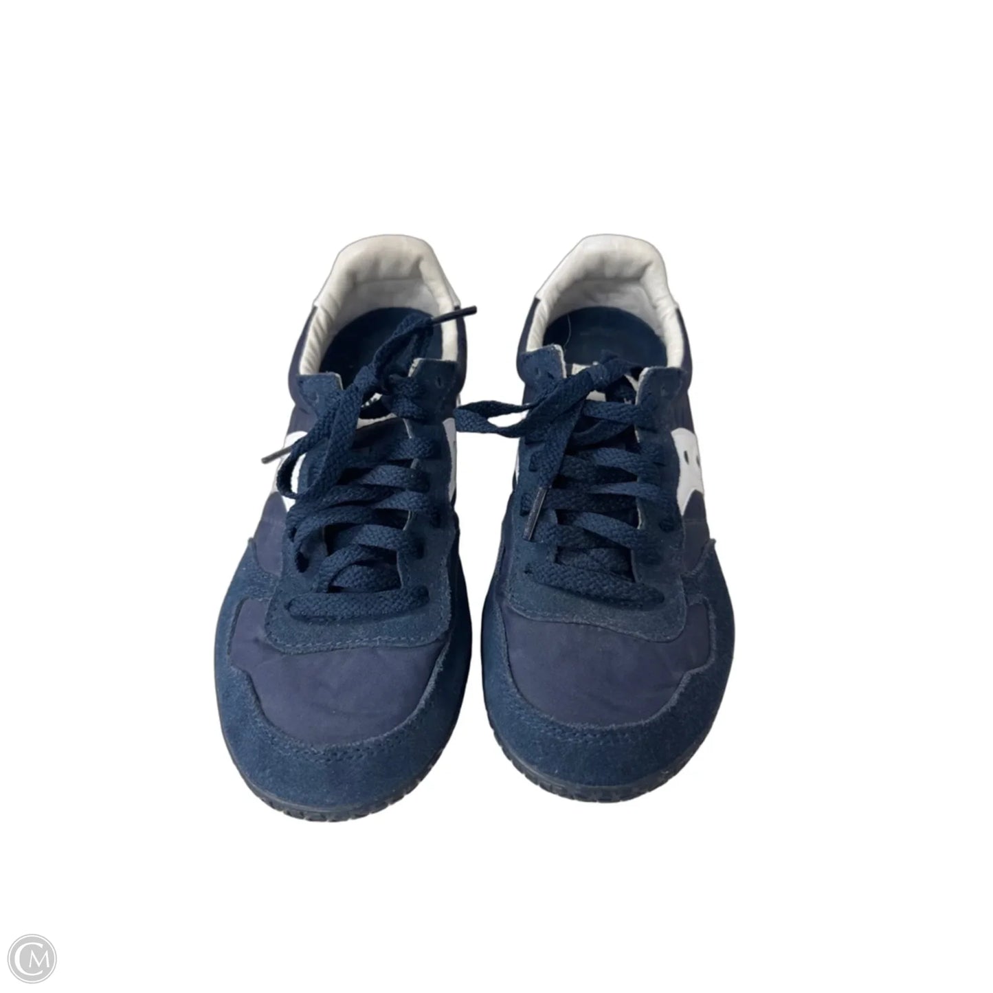Shoes Sneakers By Saucony In Blue & White, Size: 9