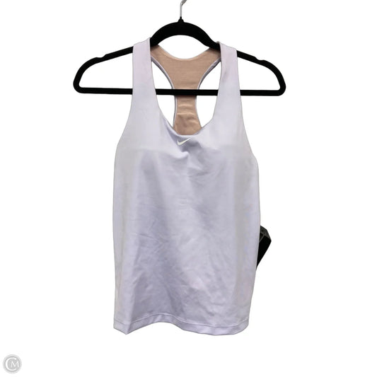 Athletic Tank Top By Nike Apparel In Purple, Size: L