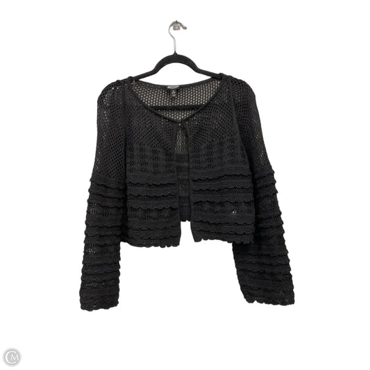 Cardigan By Scoop In Black, Size: M