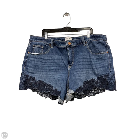Shorts By Lane Bryant In Blue, Size: 20