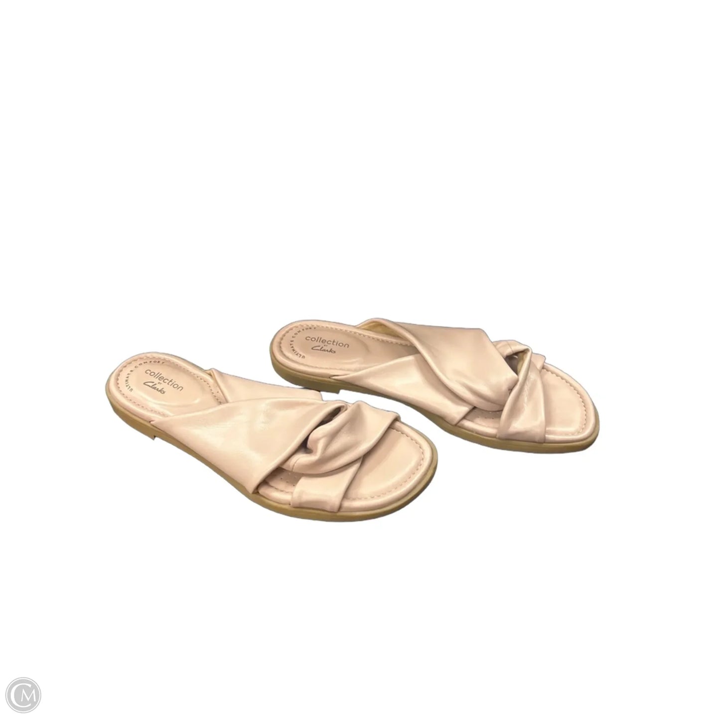 Sandals Flats By Clarks In Mauve, Size: 7