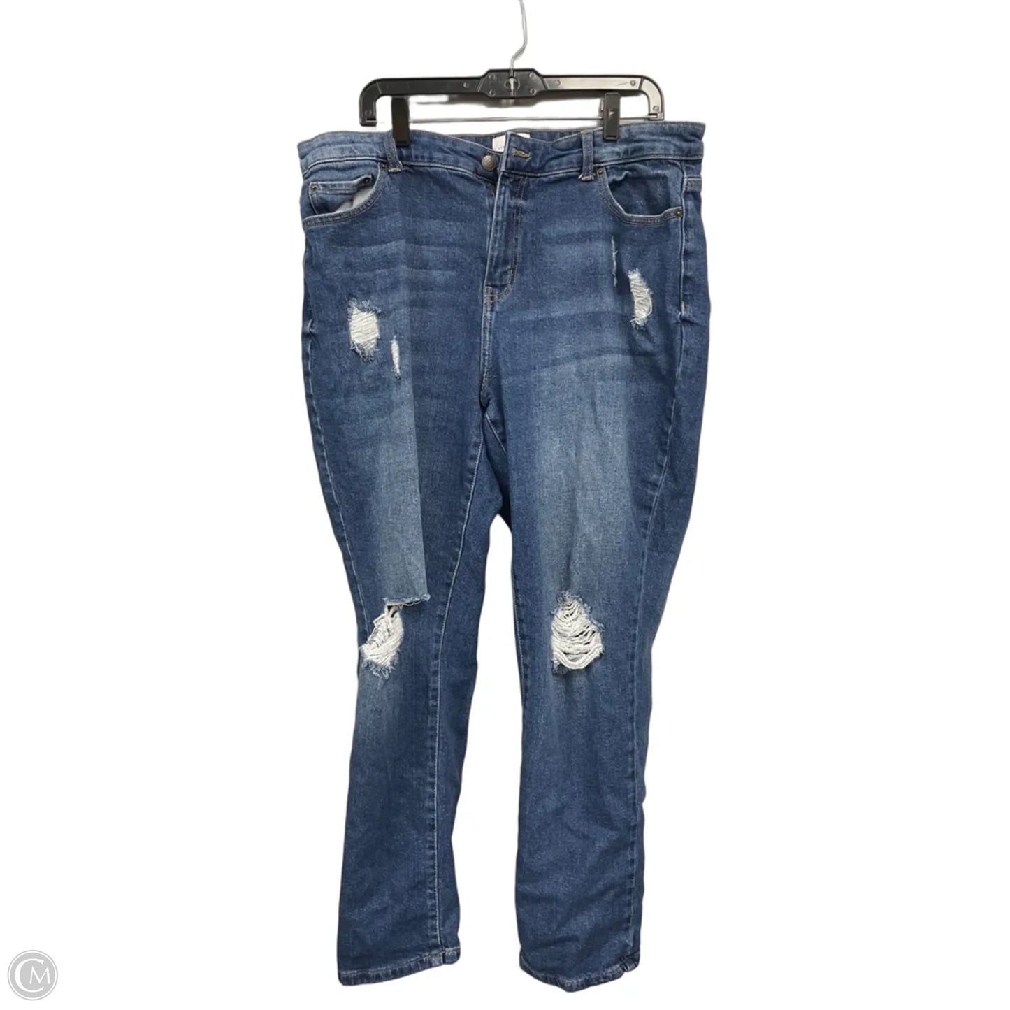 Jeans Straight By True Craft In Blue, Size: 16