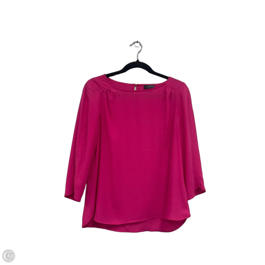 Top 3/4 Sleeve By Limited In Pink, Size: S