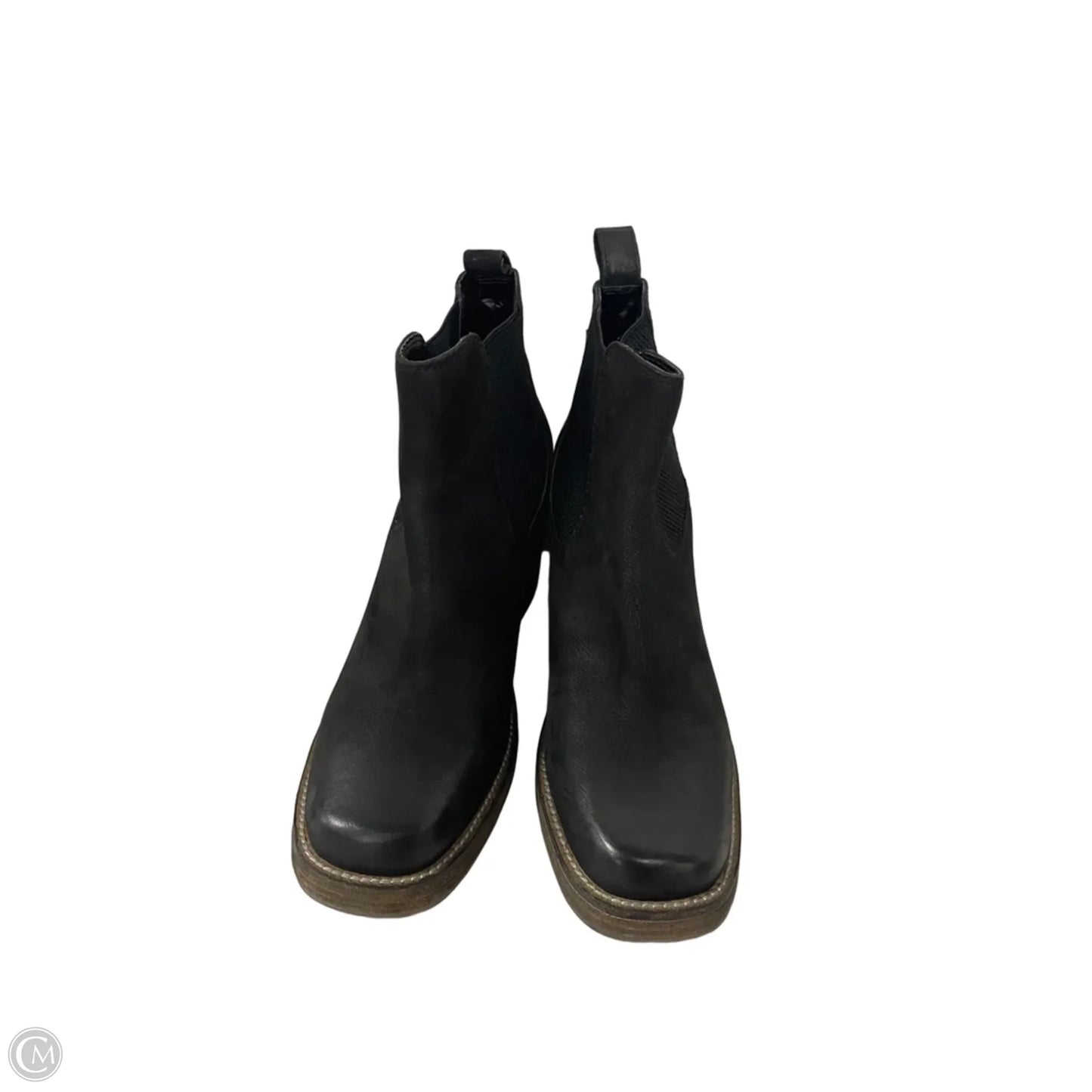Boots Ankle Heels By Diba In Black, Size: 9