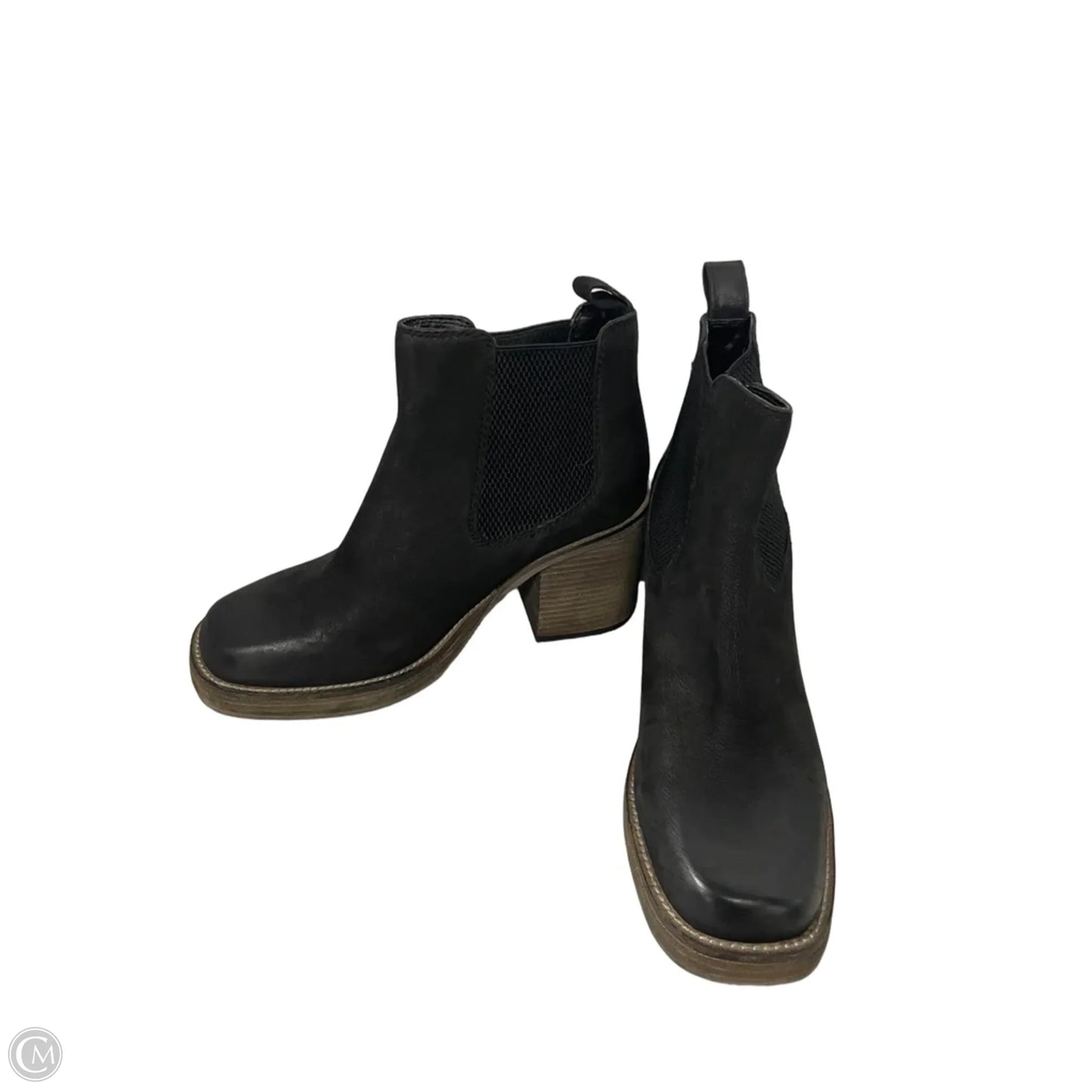 Boots Ankle Heels By Diba In Black, Size: 9