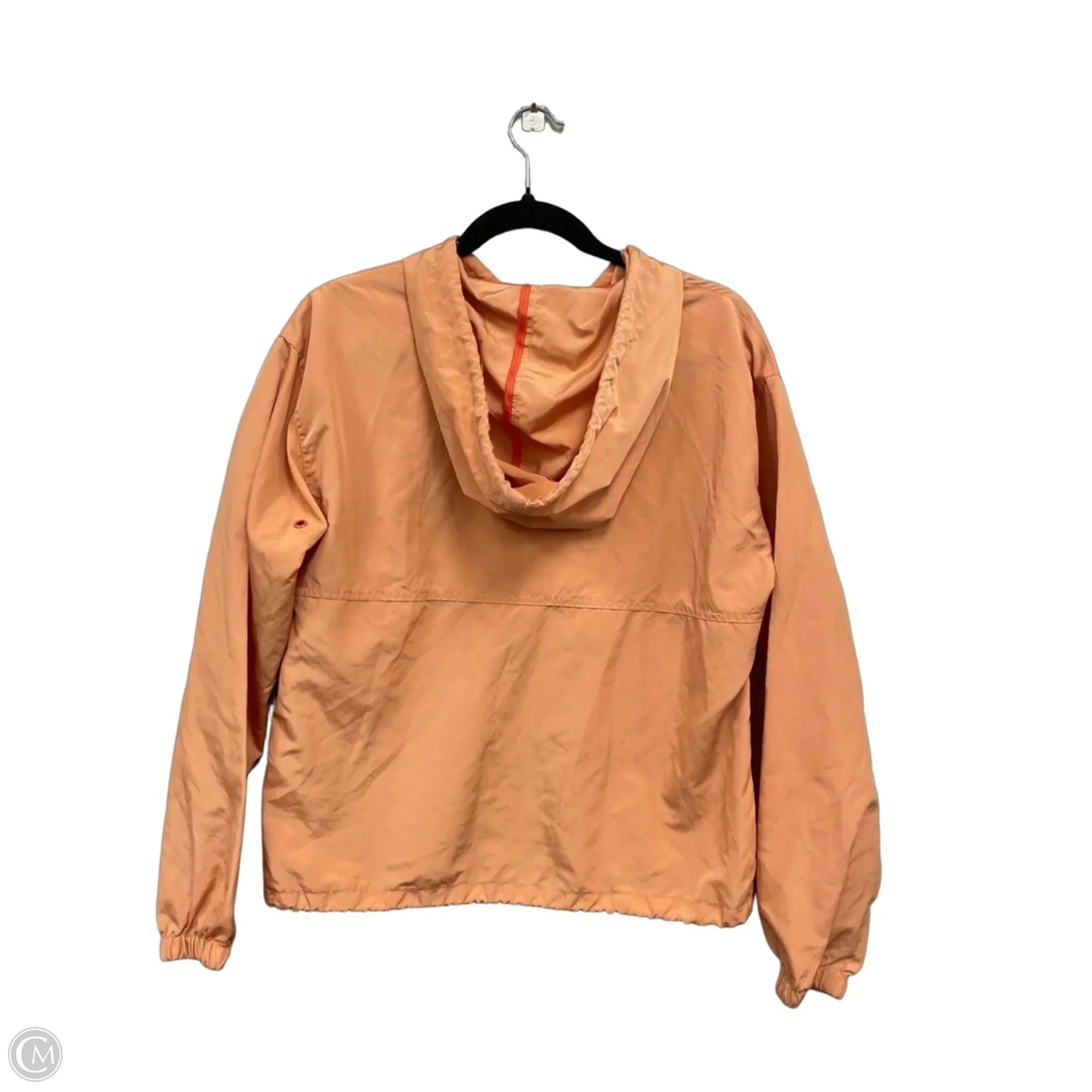 Jacket Windbreaker By Thread And Supply In Orange, Size: S