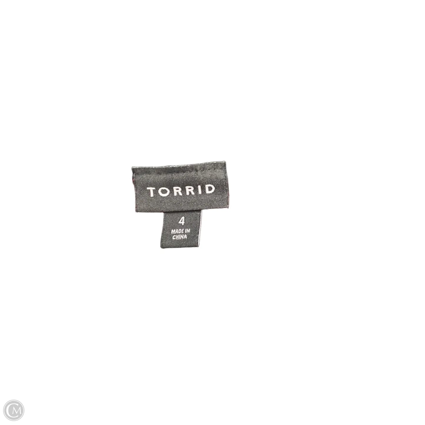 Sweater By Torrid In Black & Red, Size: 4x