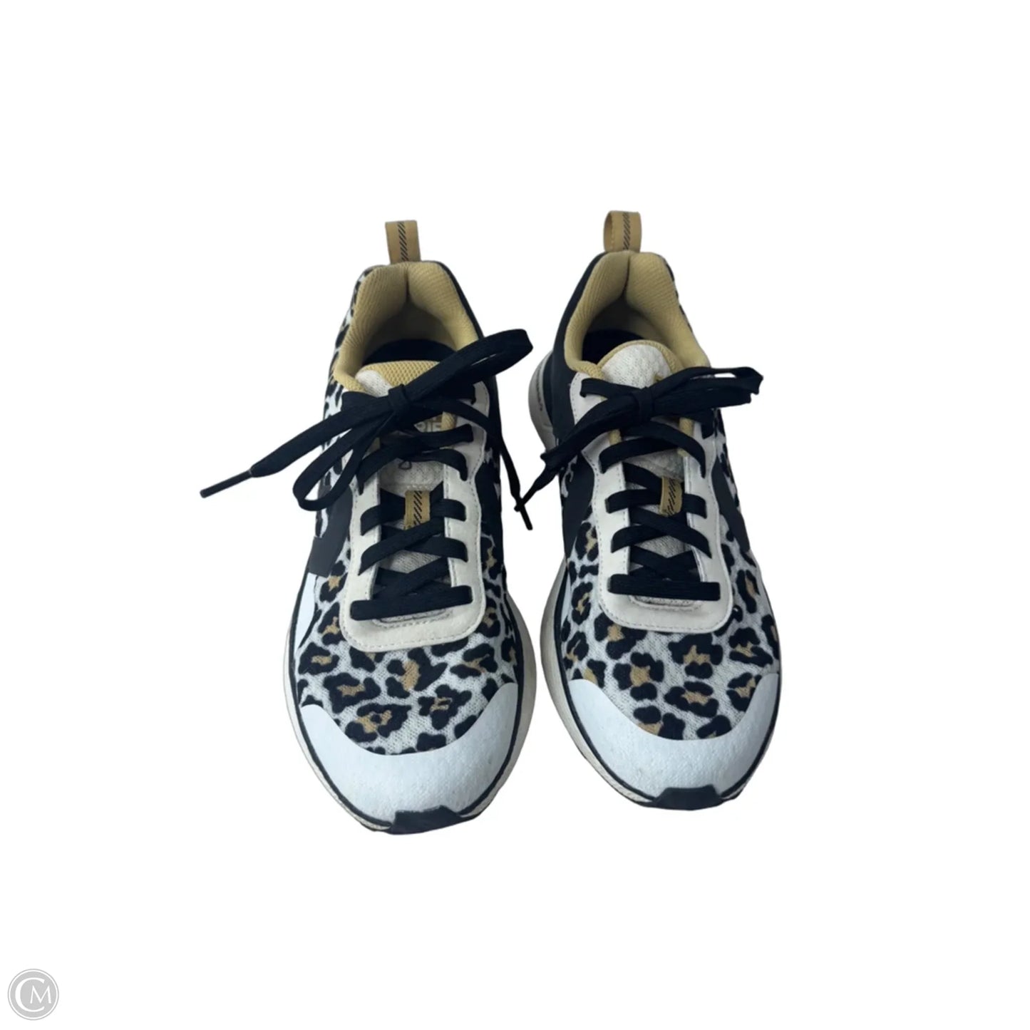 Shoes Athletic By Converse In Black & Tan, Size: 9.5