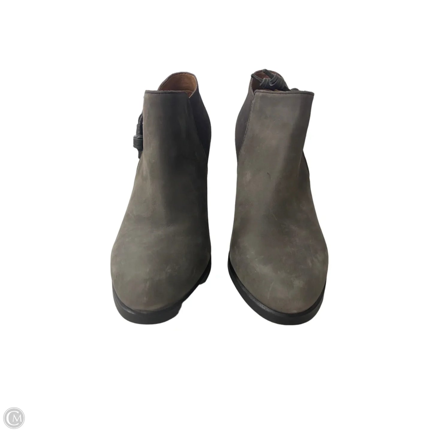 Boots Ankle Heels By Sperry In Grey, Size: 10