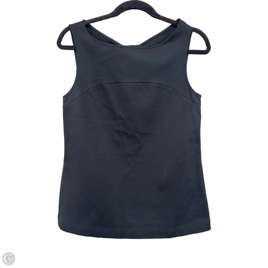 Top Sleeveless Designer By Kate Spade In Black, Size: 4