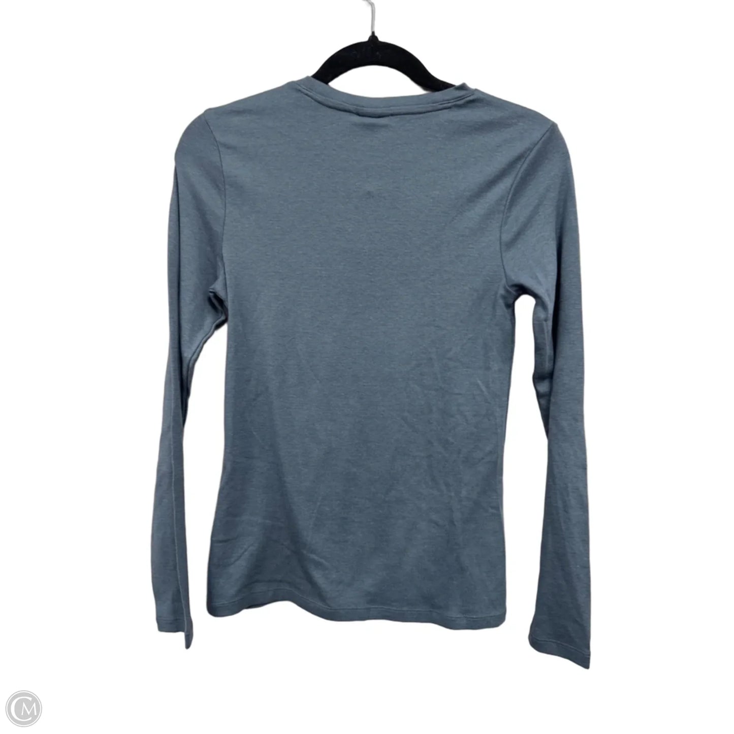 Top Long Sleeve Basic By Eddie Bauer In Blue, Size: S