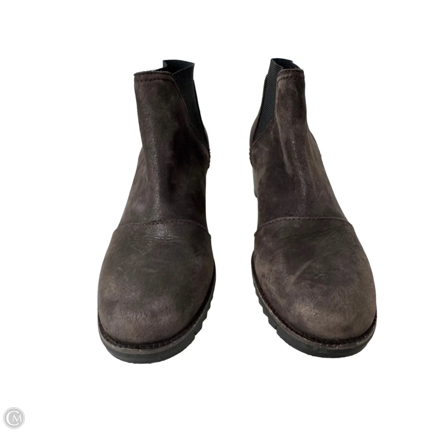 Boots Ankle Heels By Sorel In Brown, Size: 7