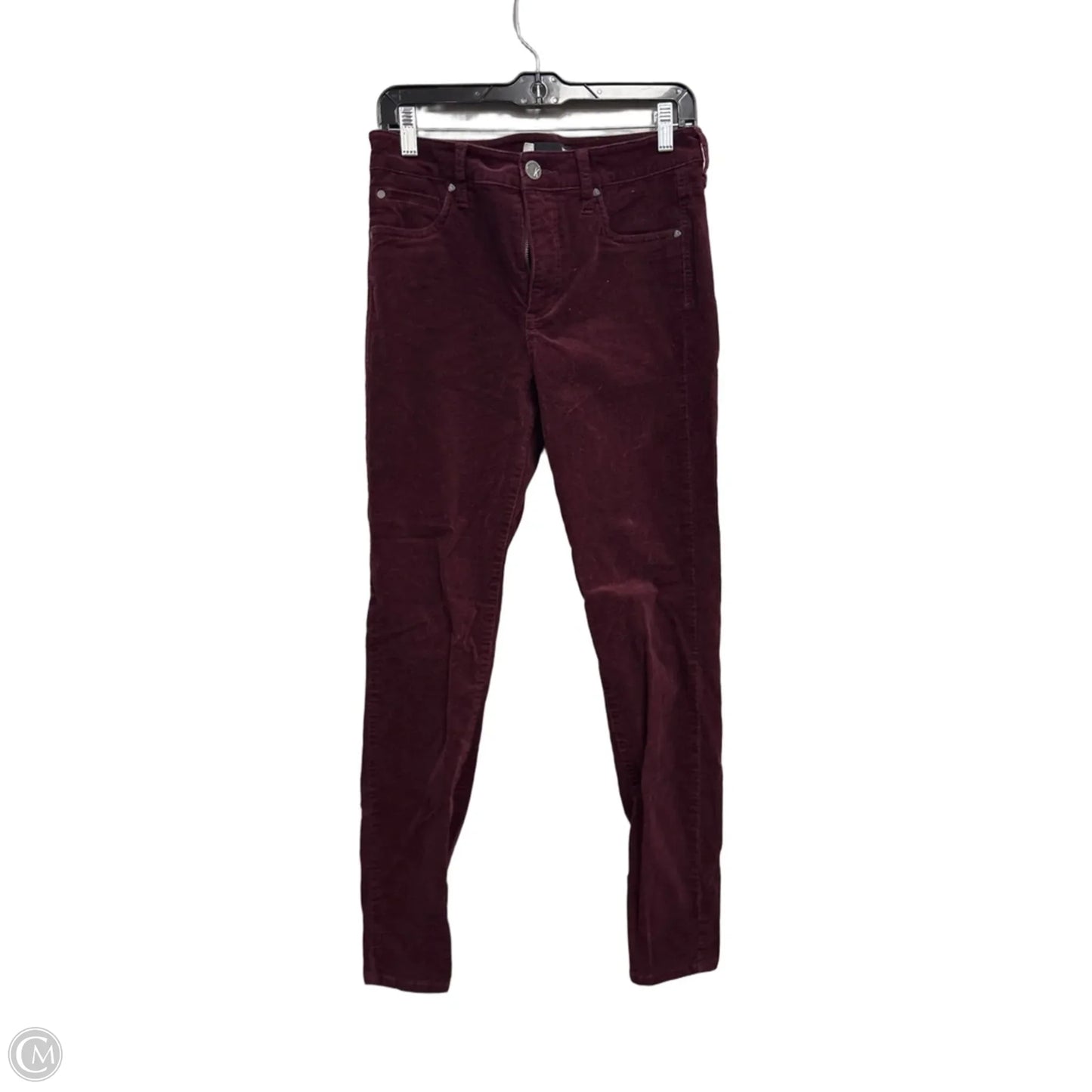 Pants Corduroy By Kut In Maroon, Size: 6