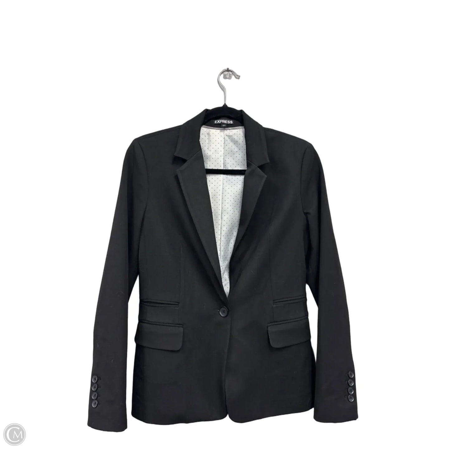 Blazer By Express In Black, Size: 8