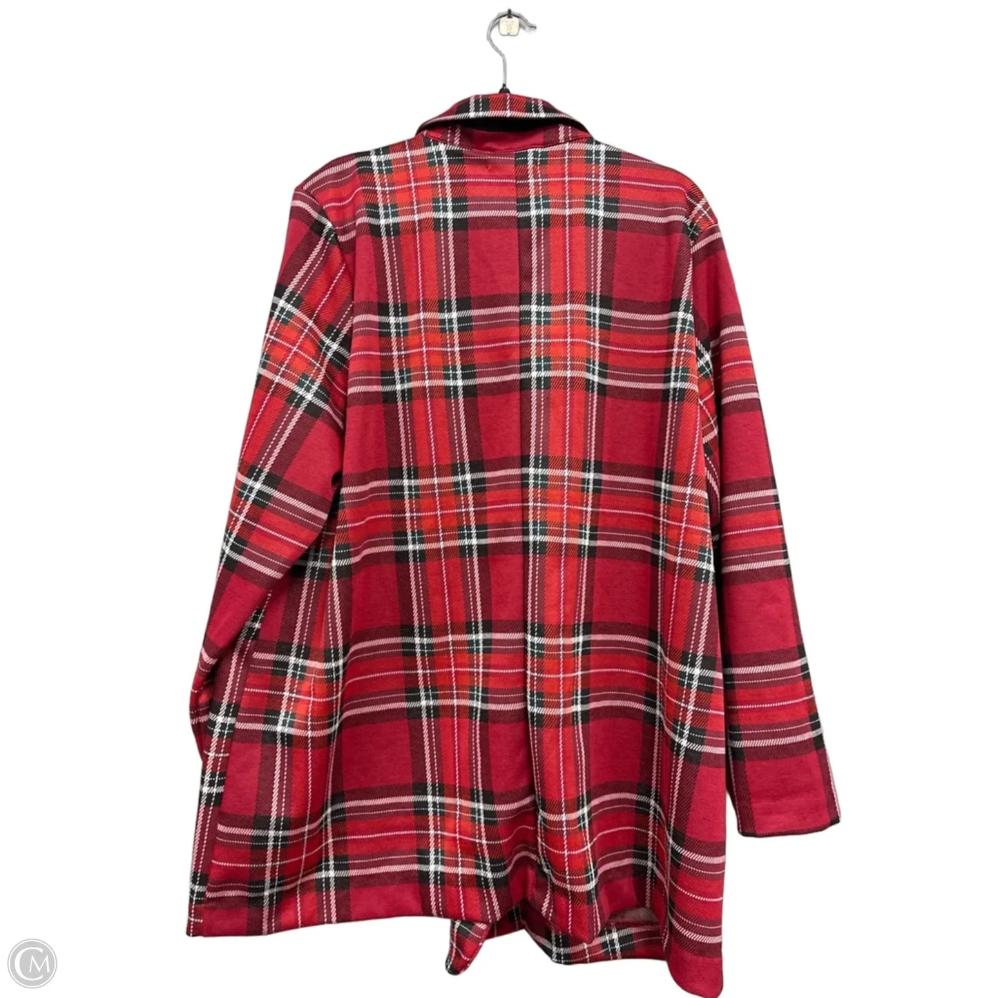 Blazer By Maurices In Black & Red, Size: 2x