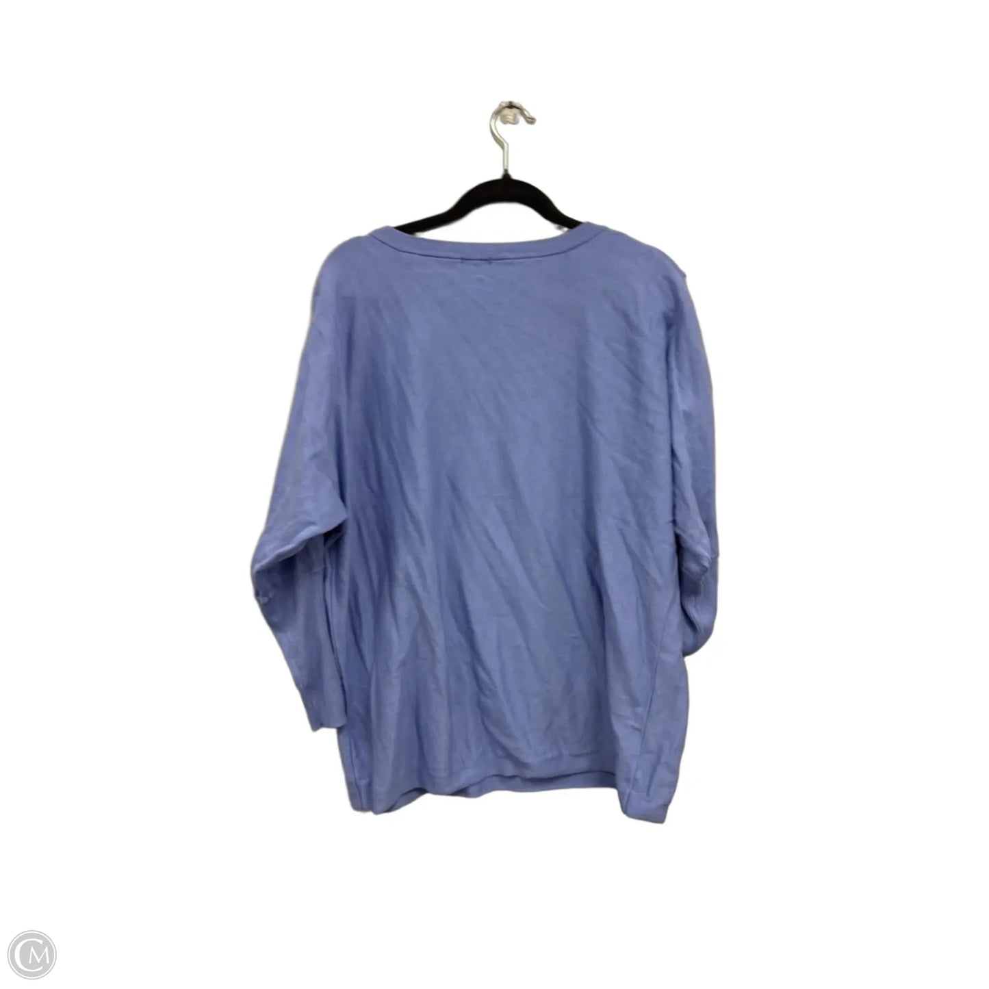 Sweater By Jones New York In Purple, Size: 2x