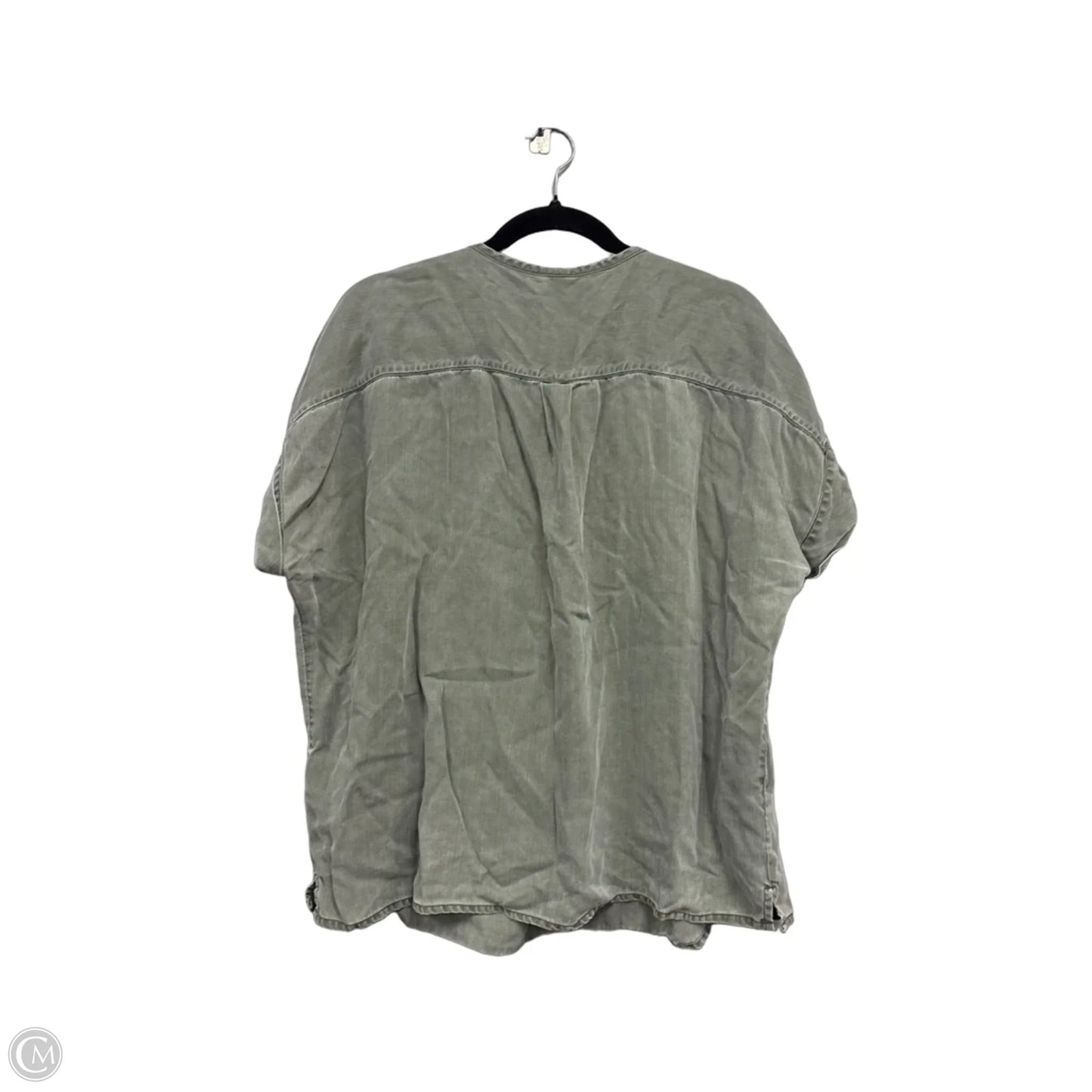 Top Short Sleeve By Old Navy In Green, Size: L