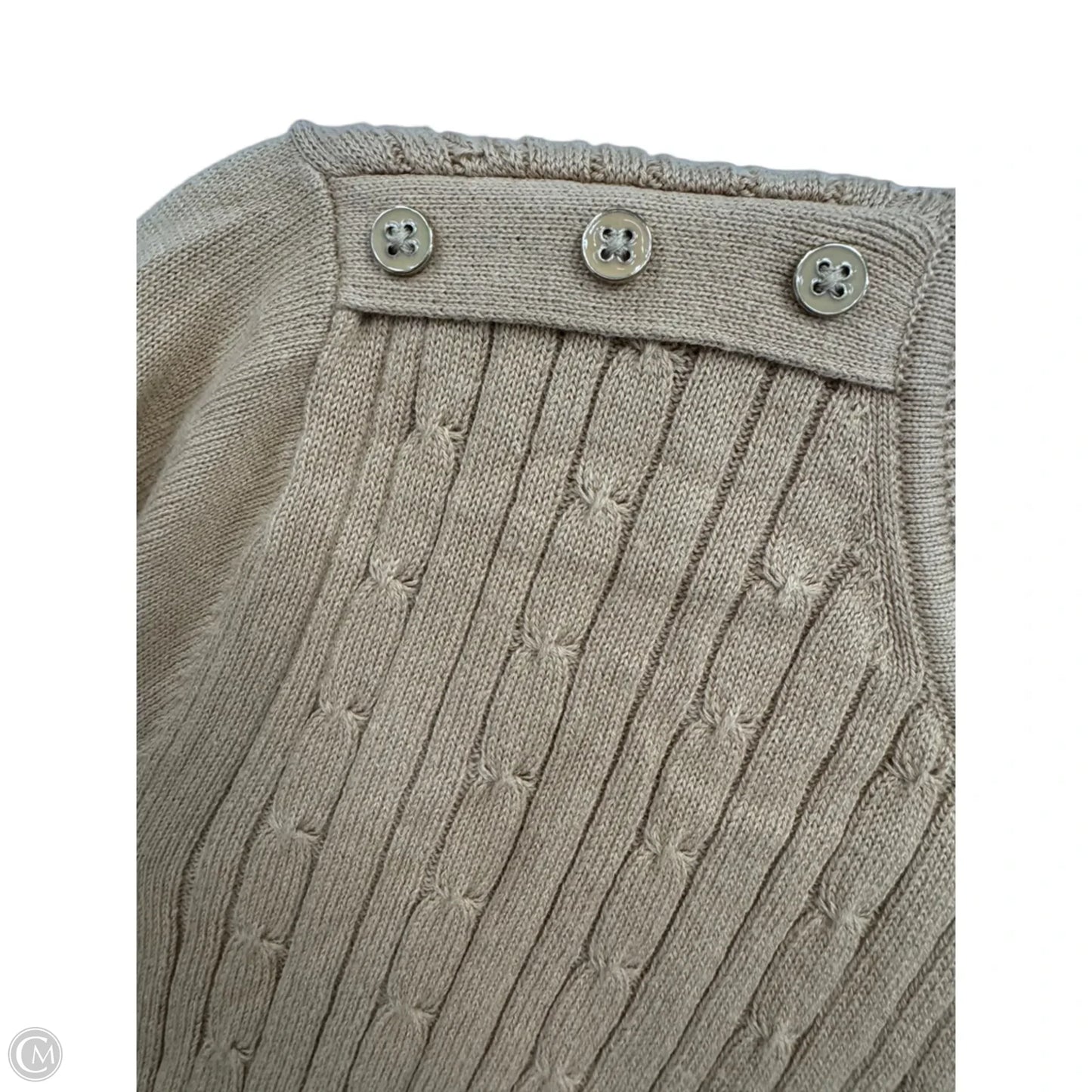 Sweater By Kim Rogers In Tan, Size: S
