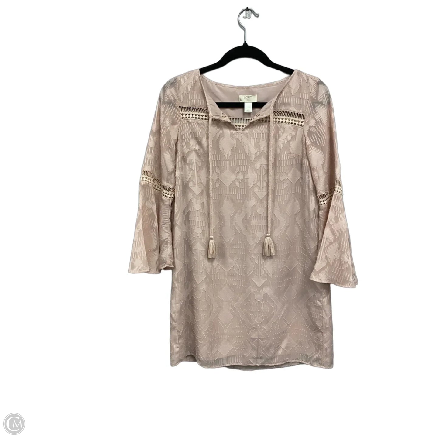 Dress Casual Short By Loft In Mauve, Size: Xxsp