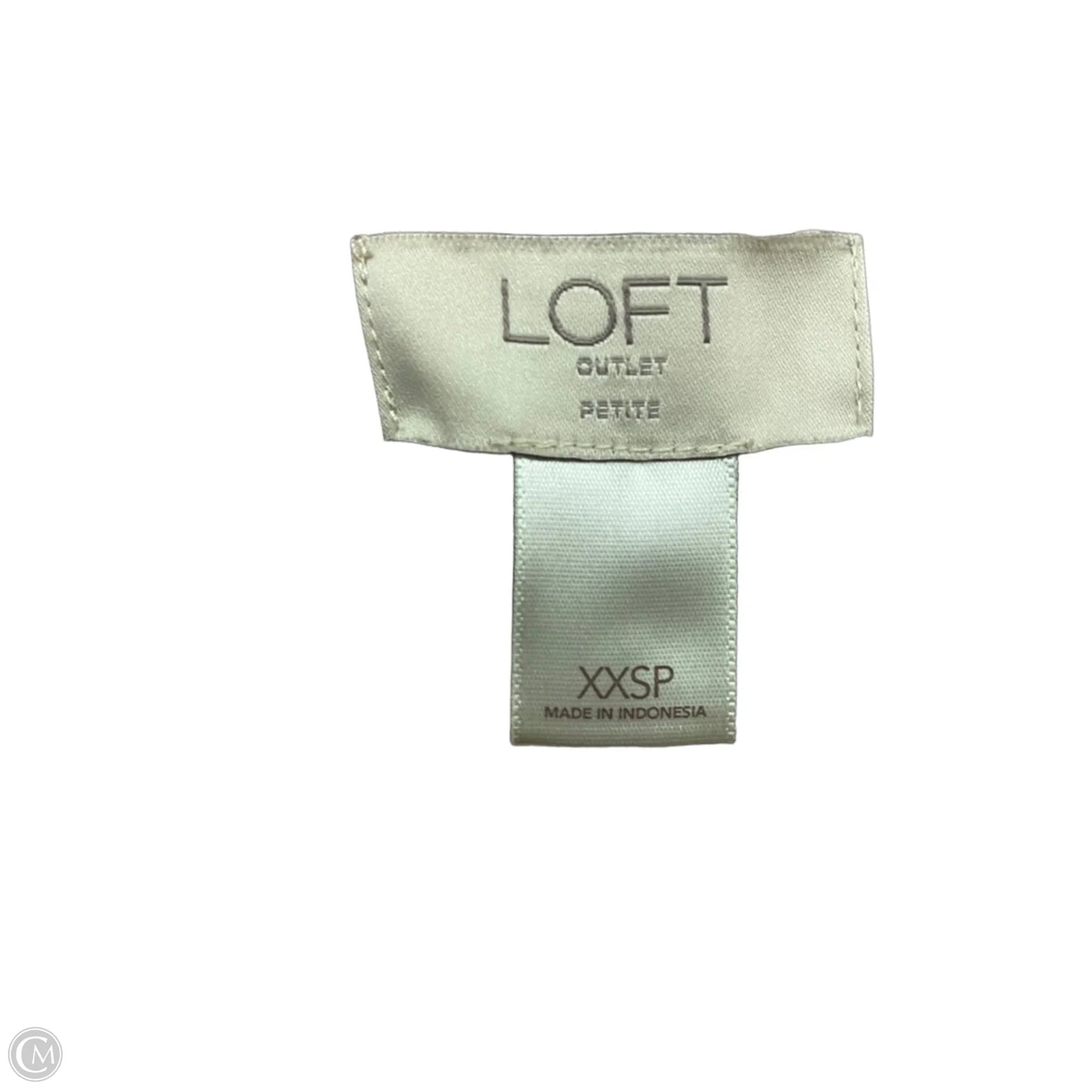 Dress Casual Short By Loft In Mauve, Size: Xxsp