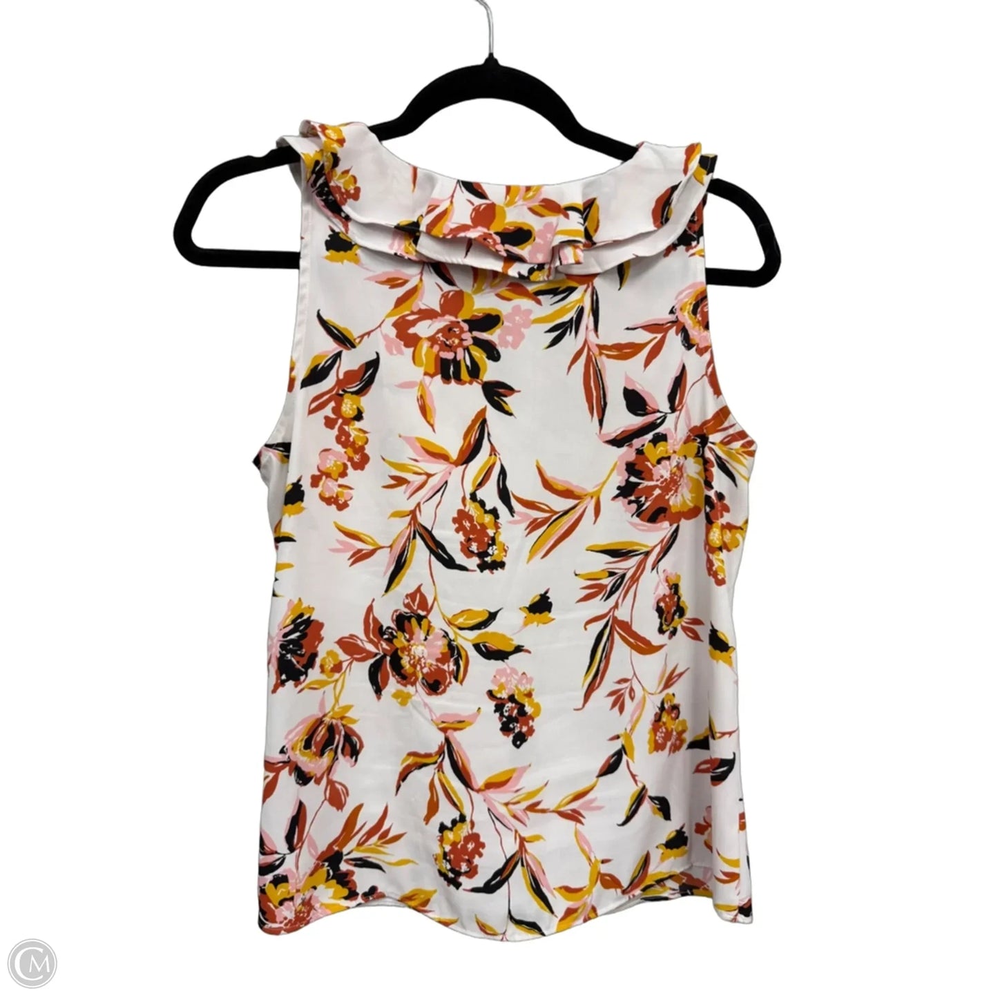 Top Sleeveless By White House Black Market In Gold & Pink, Size: Xs