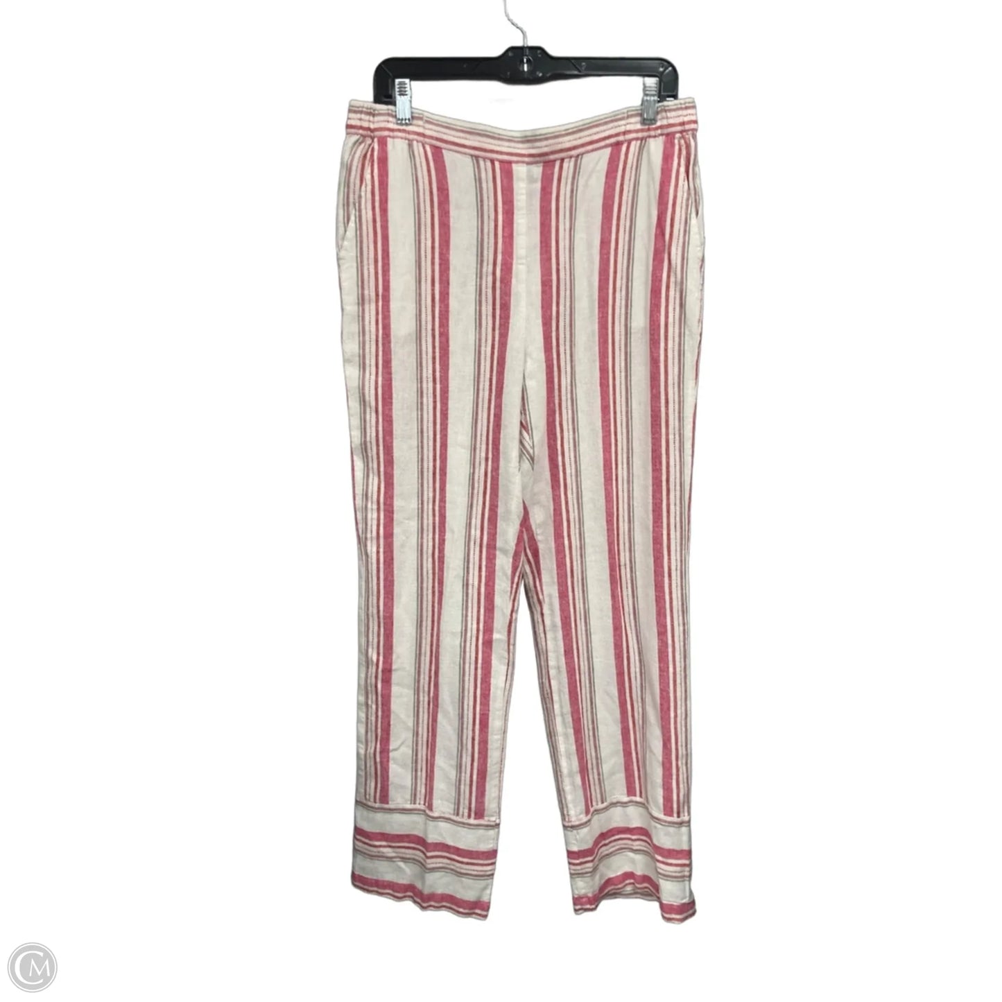Pants Other By Ellen Tracy In Cream & Red, Size: 8