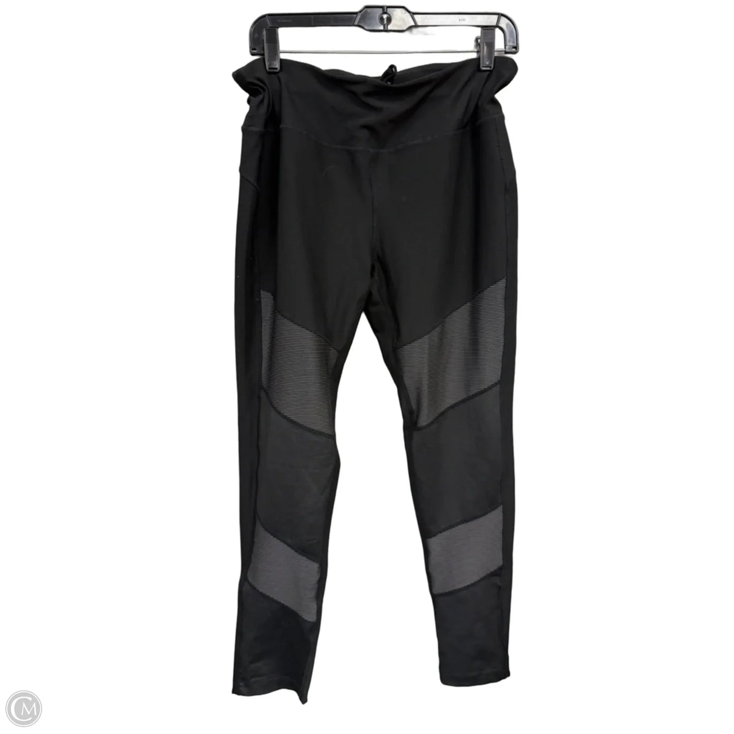 Athletic Pants By Avia In Black & White, Size: L