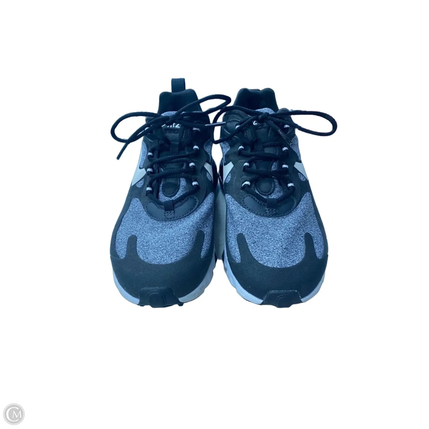 Shoes Athletic By Nike In Black & Grey, Size: 7.5
