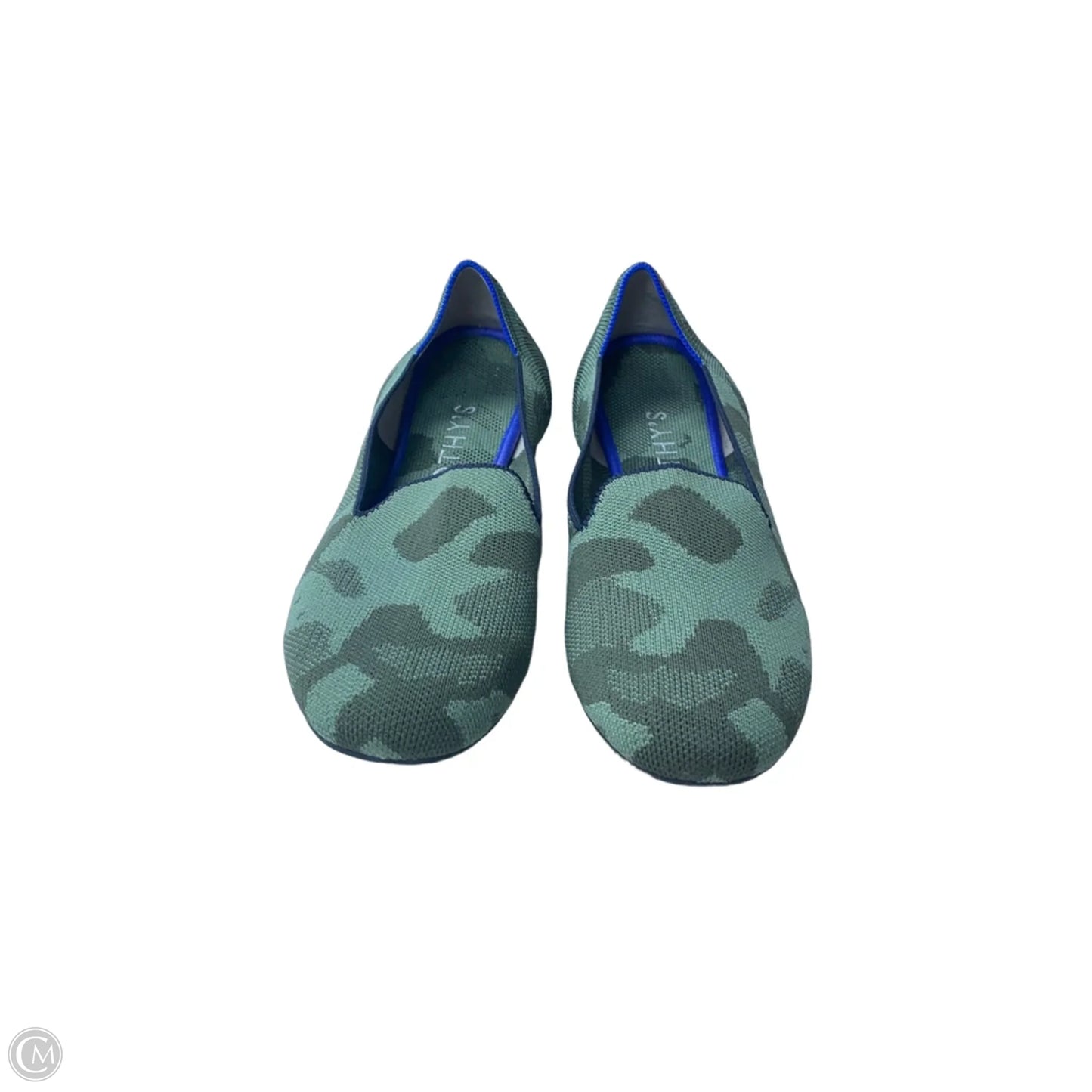 Shoes Flats By Rothys In Green, Size: 9