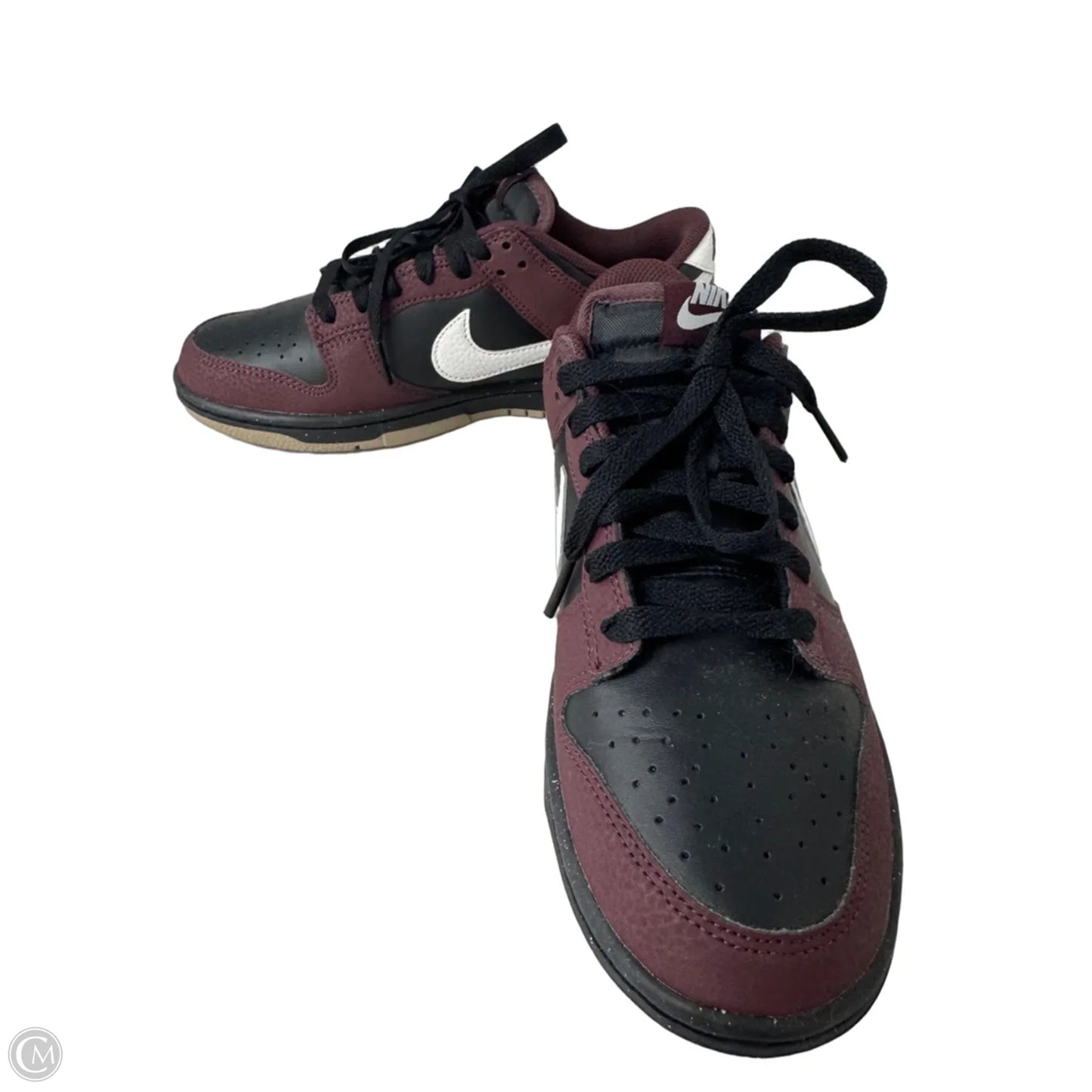 Shoes Sneakers By Nike In Black & Red, Size: 7.5