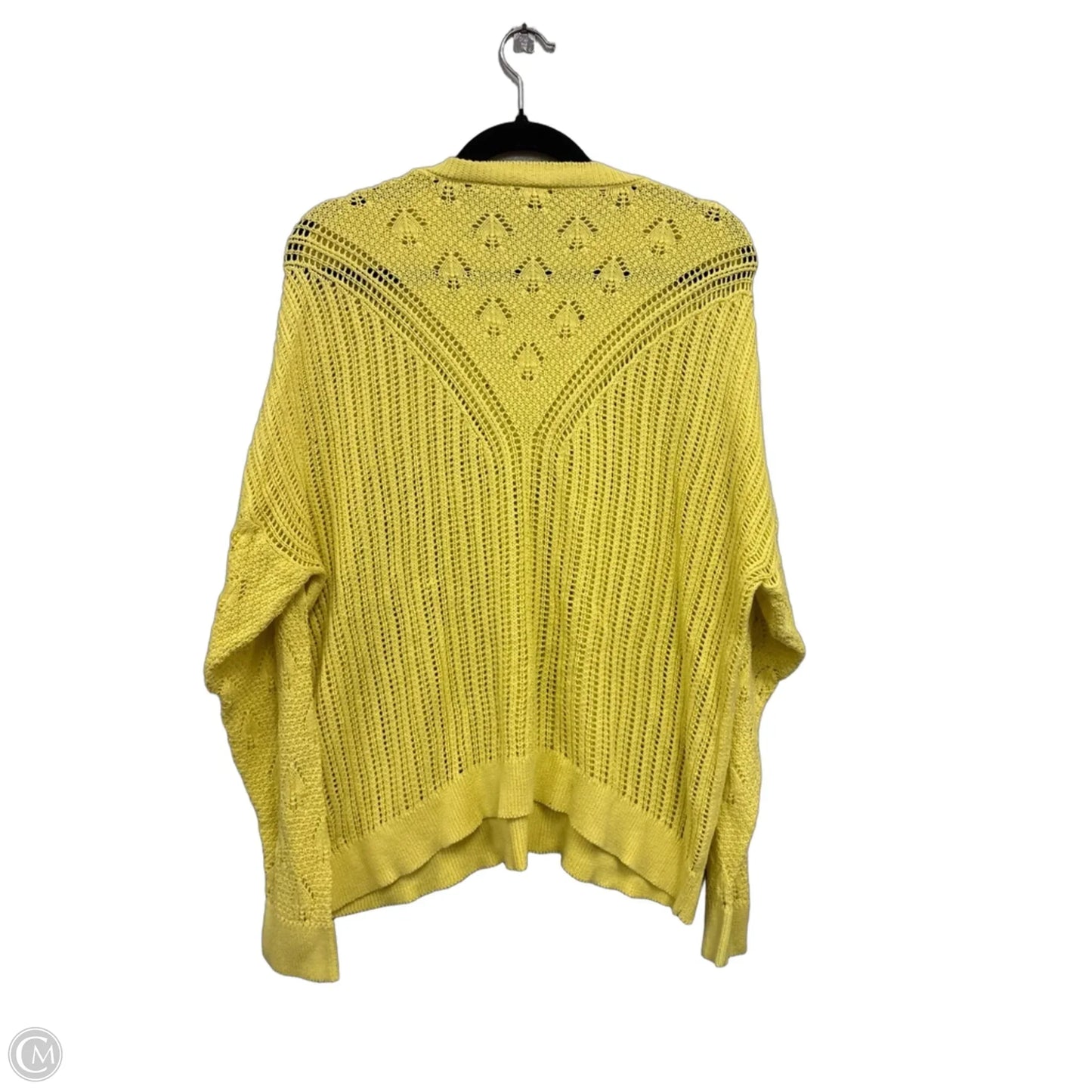 Sweater By Cato In Yellow, Size: 2x