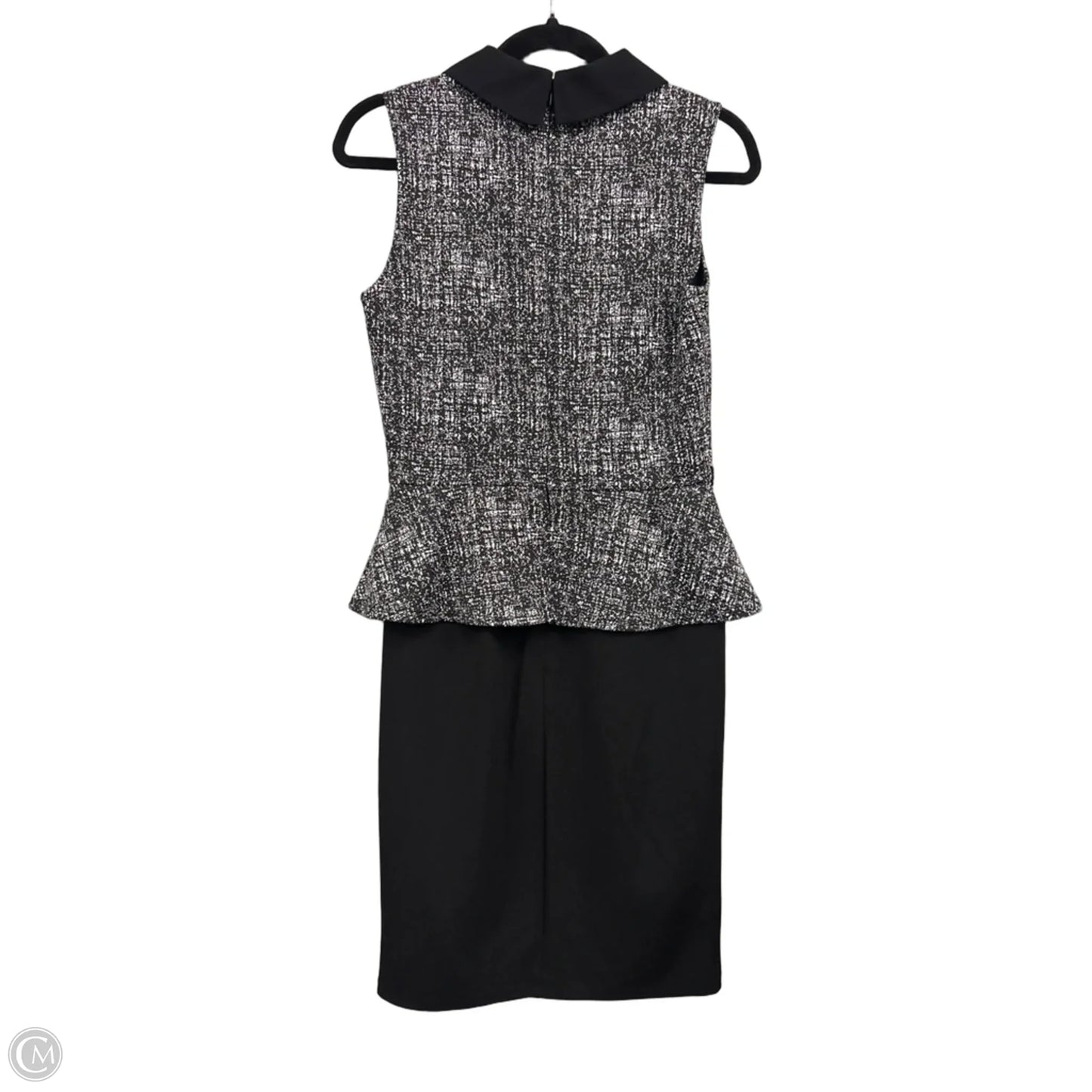 Dress Casual Short By En Focus In Black & White, Size: Xl