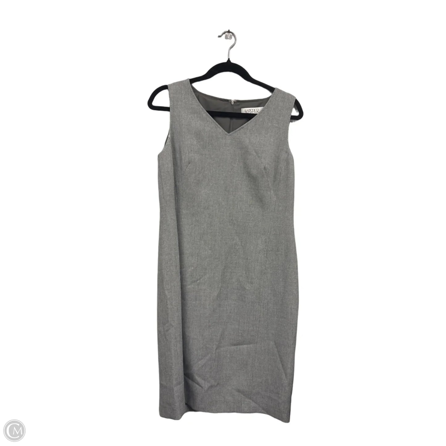 Dress Casual Short By Kasper In Grey, Size: 10p