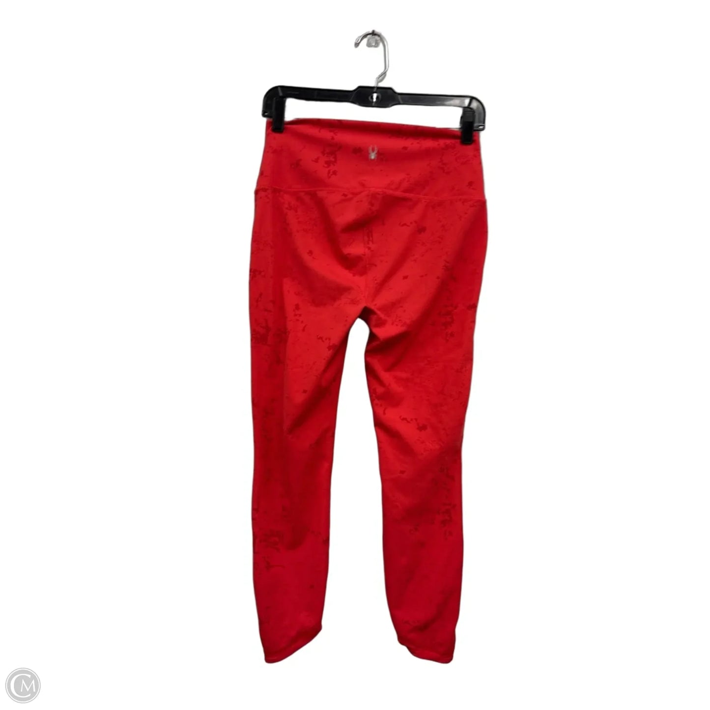 Athletic Leggings Capris By Spyder In Red, Size: M